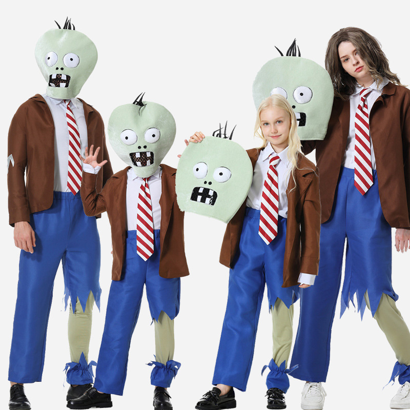 Plant Parent Vs Planta - Eltern-Kind-Partnerlook Halloween Pflanzen vs. Zombies Kostüm