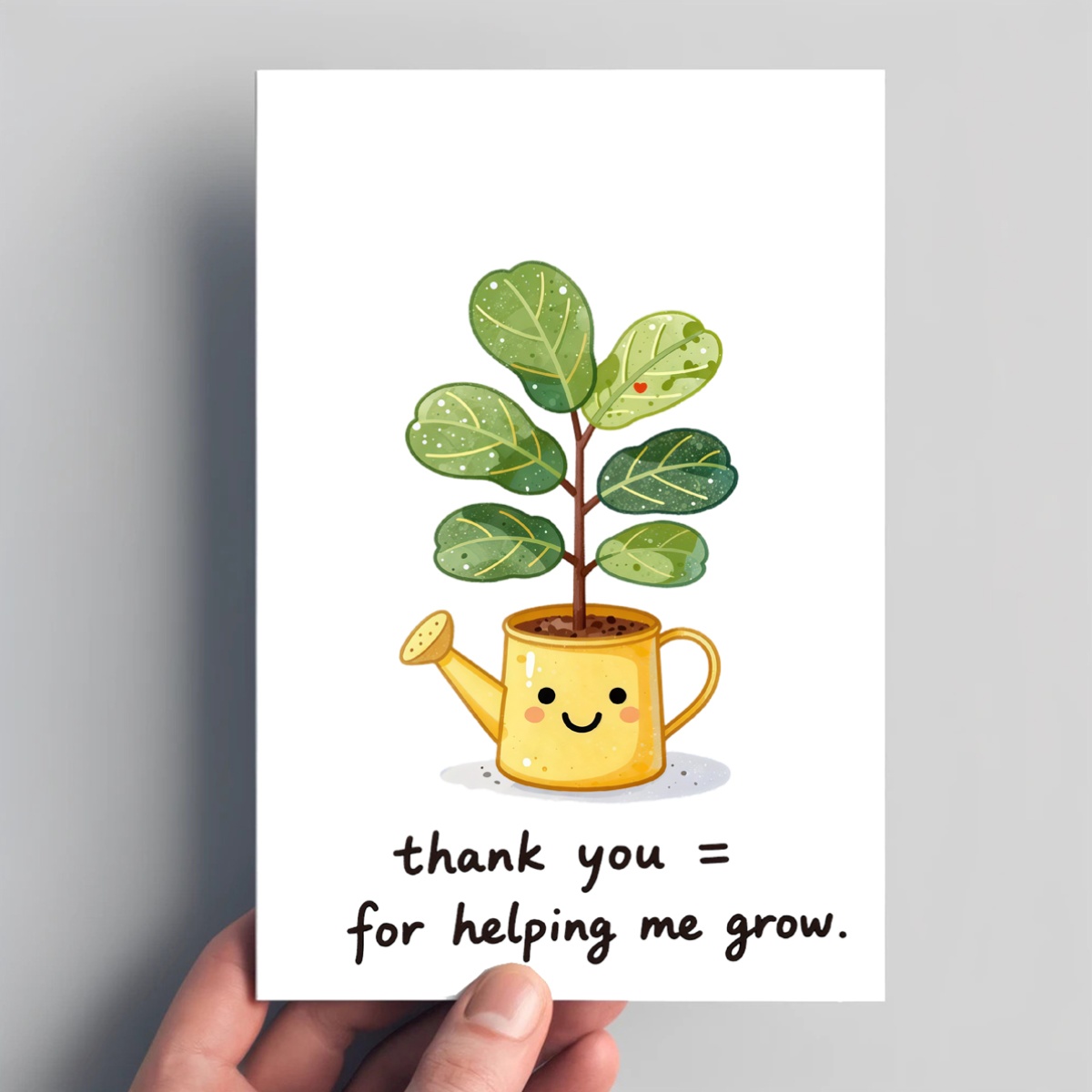 1 süße und warme Dankeskarte f – Plant Parents Bewertung und Preis