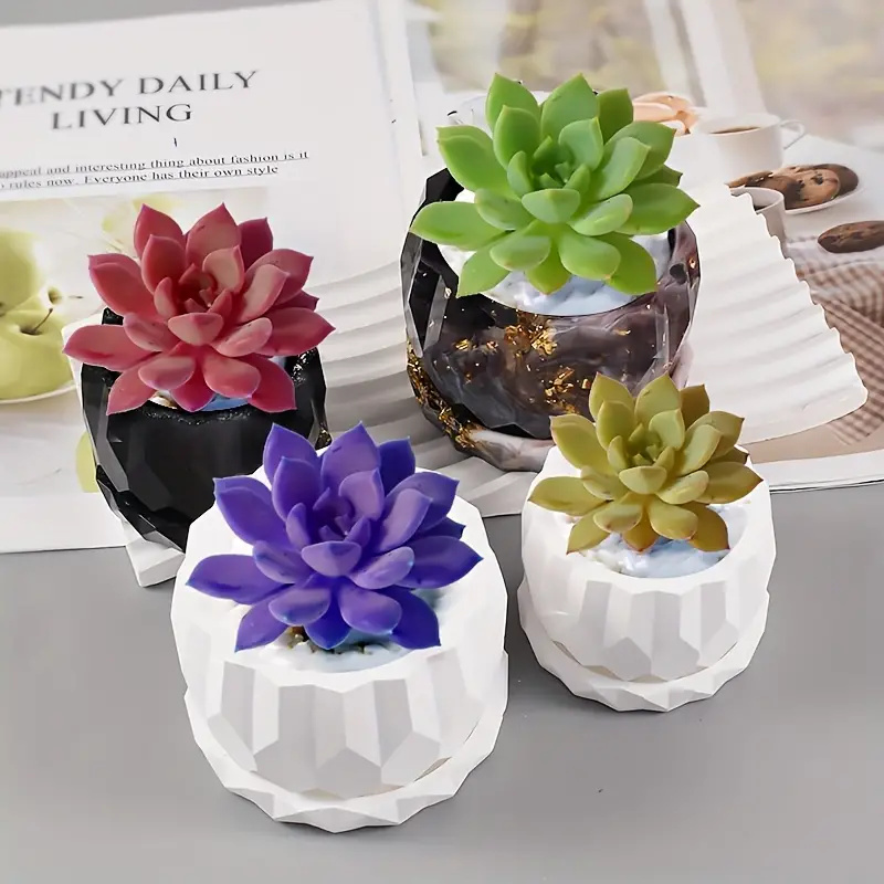 1 Set Silikon-Pflanzgefäßforme – Plant Parents Bewertung und Preis